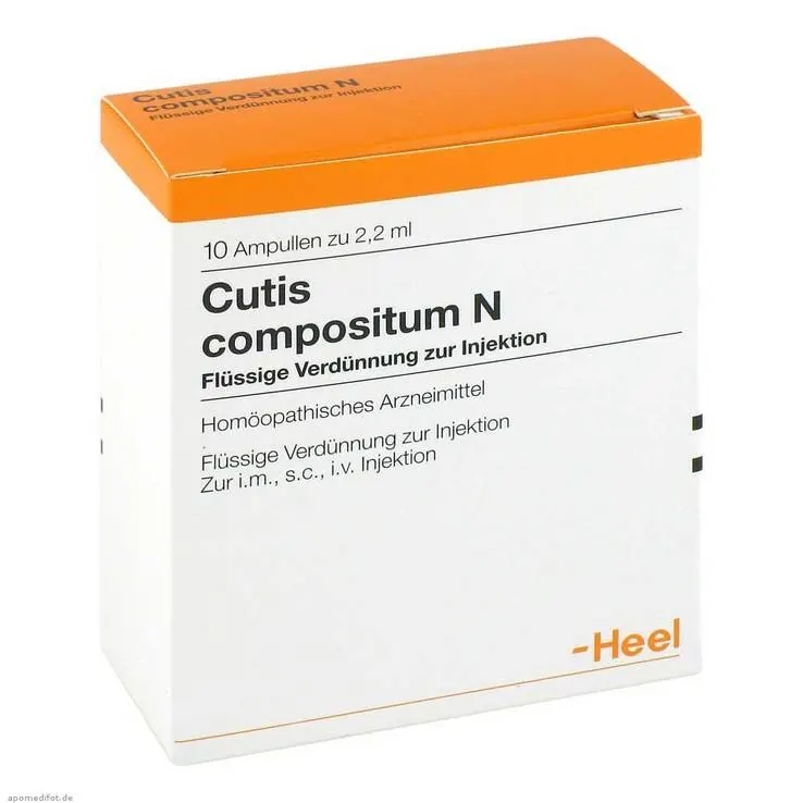 Cutis Compositum N Ampullen, 10 St