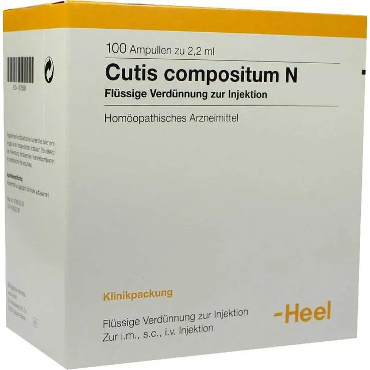 Cutis Compositum N Ampullen, 100 St