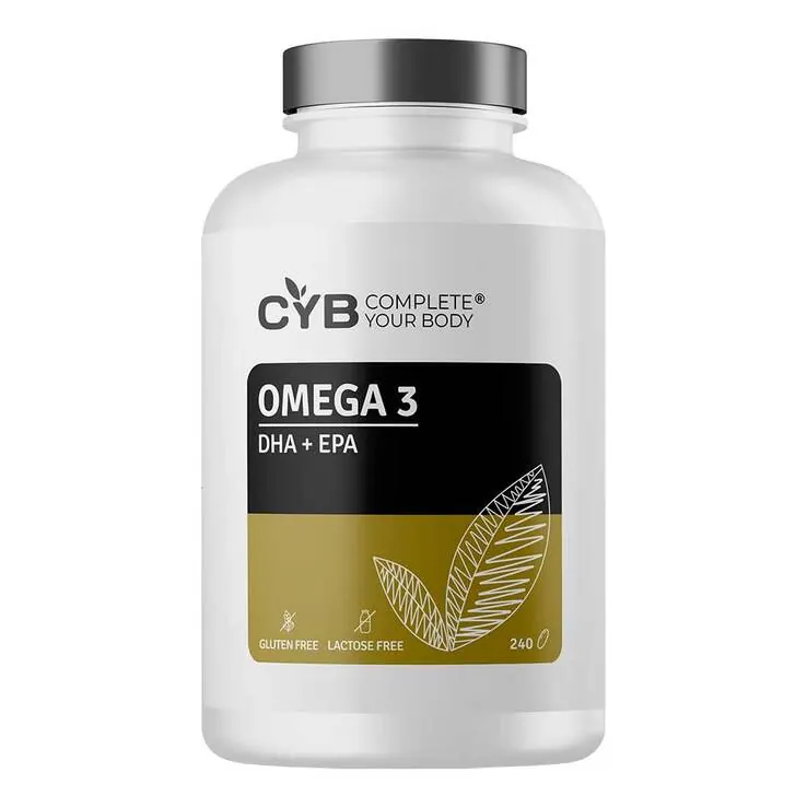 Cyb Omega-3 240 mg DHA + 360 mg EPA Kapseln, 240 St