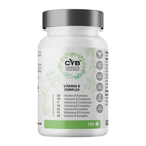 Cyb Vitamin B-Komplex hochdosiert 100% vegan Tabletten , 180 St