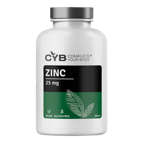 Cyb Zink 25 mg hochdosiert vegan Tabletten, 365 St