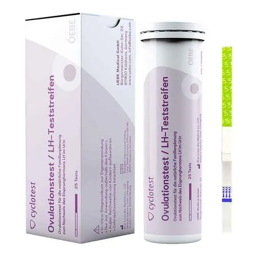 Cyclotest Ovulationstest LH-Teststreifen, 25 St