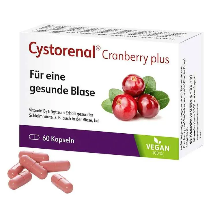 Cystorenal Cranberry plus Kapseln, 60 St