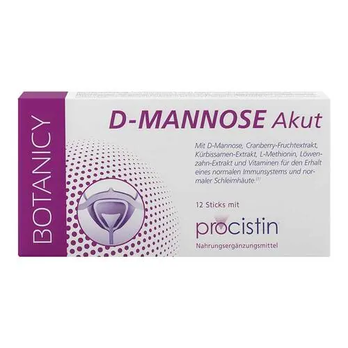 D-Mannose + Cranberry Akut Sticks, 12 St