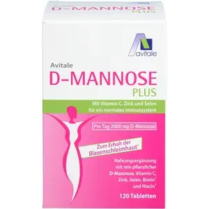 D-MANNOSEPLUS2000mgTabl.m.Vit.u.Mineralstof.120Stück
