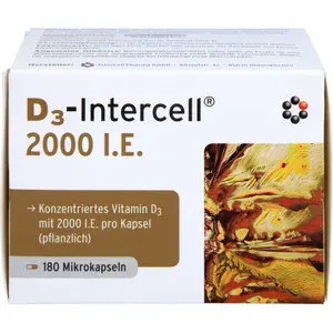D3-INTERCELL2.000I.E.Kapseln180Stück