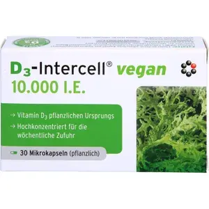 D3-INTERCELLvegan10.000I.E.Kapseln30Stück