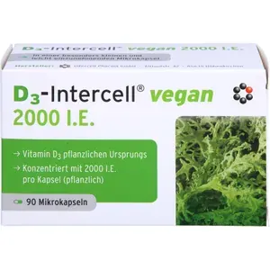 D3-INTERCELLvegan2.000I.E.Kapseln90Stück