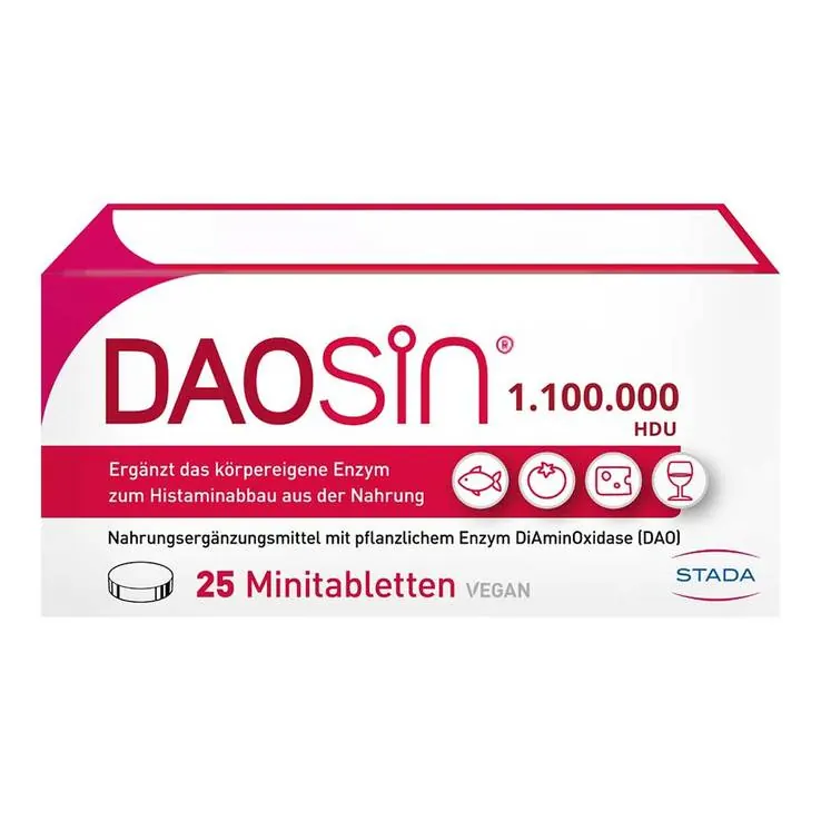 Daosin vegan Tabletten, 25 St