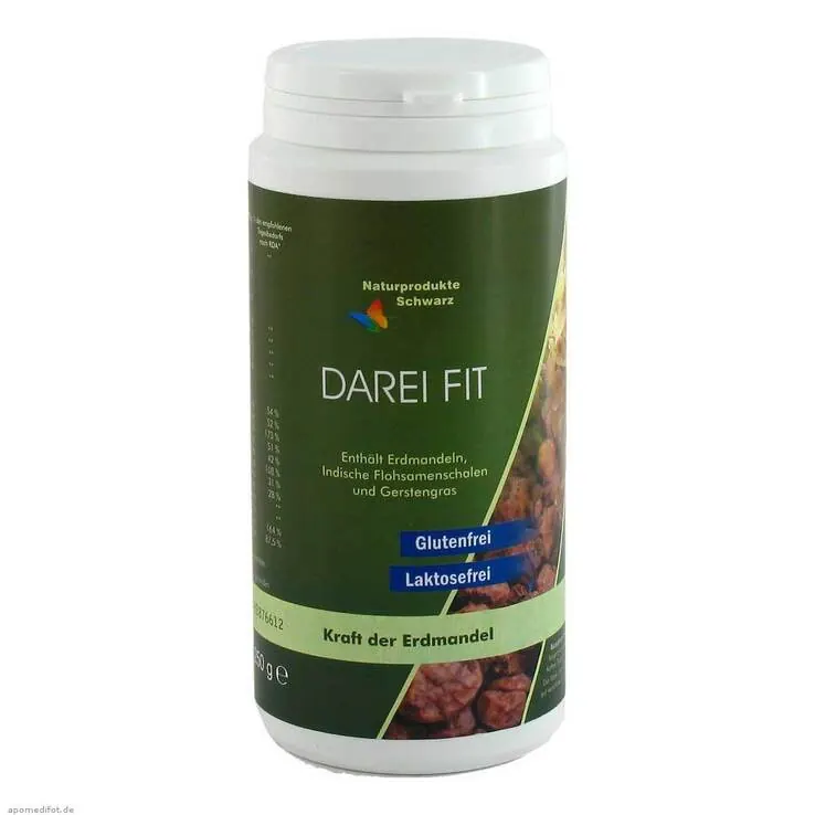Darei Fit Erdmandel Pulver Magen-Darm und Verdauung, 250 g