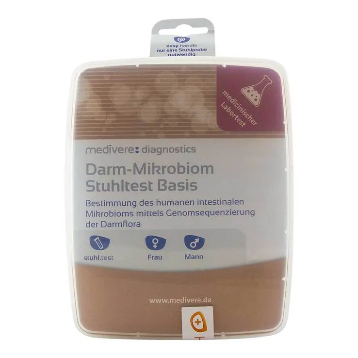 Darm Mikrobiom Basis Stuhltest, 1 St
