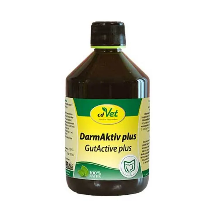 Darmaktiv plus flüssig für Hunde / Katzen, 500 ml