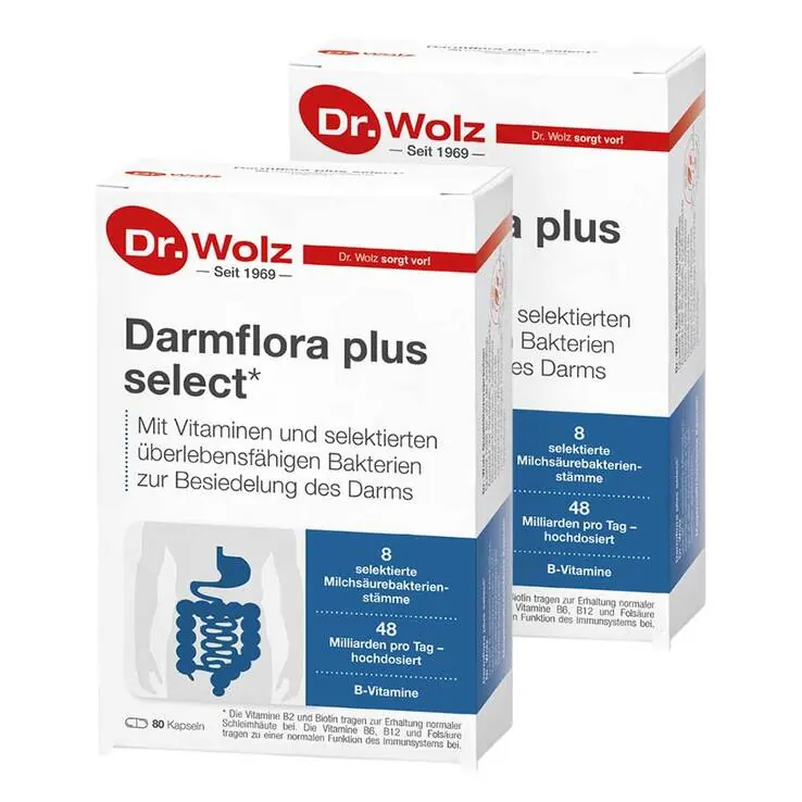 Darmflora plus select Kapseln, 2x80 St