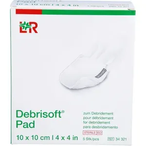 DEBRISOFTPad10x10cmsteril5St