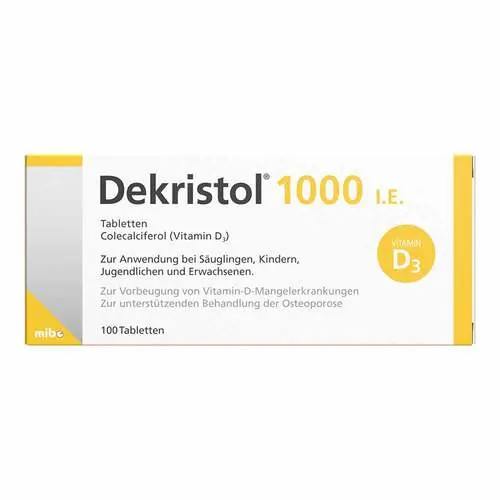 Dekristol 1.000 I.E. Tabletten, 100 St