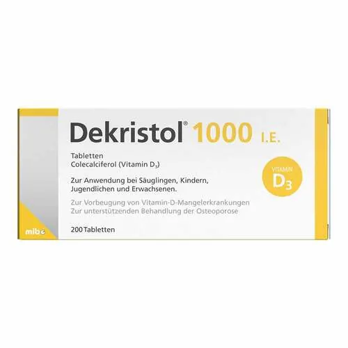 Dekristol 1.000 I.E. Tabletten, 200 St