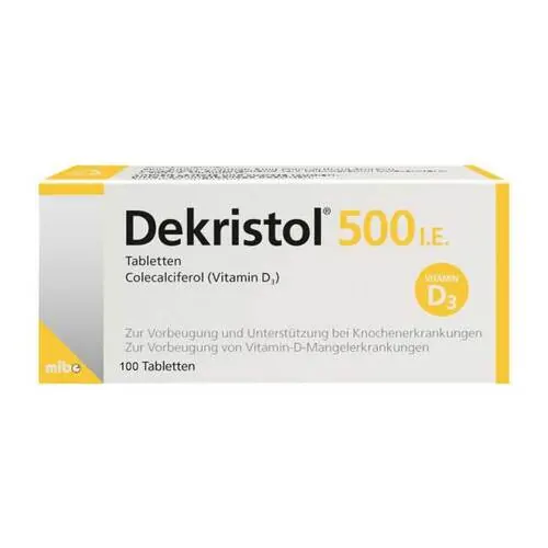Dekristol 500 I.E. Tabletten, 100 St