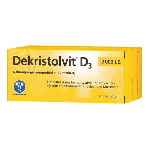 Dekristolvit D3 2000 I.E. Tabletten, 120 St