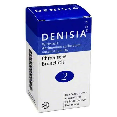 Denisia 2 chronische Bronchitis Tabletten, 80 St
