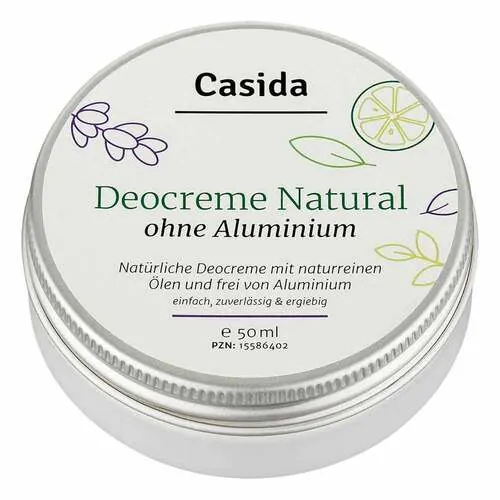 Deo Creme ohne Aluminium natural, 50 ml