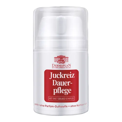 DERMAPLAN Juckreiz Dauer Pflege Creme Pumpflasche, 50 ml