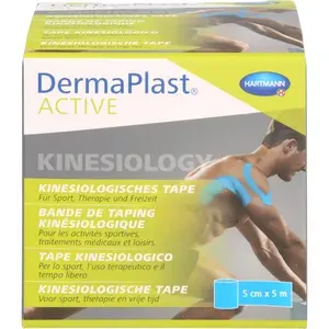 DERMAPLASTActiveKinesiologyTape5cmx5mblau1St