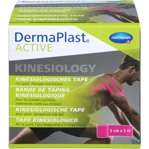 DERMAPLASTActiveKinesiologyTape5cmx5mpink1St