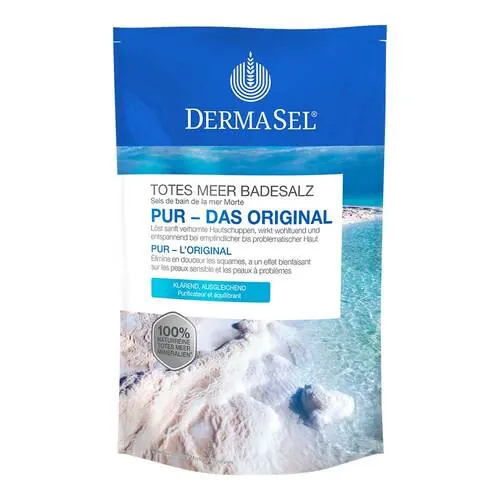 Dermasel Totes Meer Badesalz Pur, 1500 g