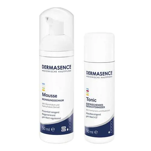Dermasence Reiseset Mousse/ Tonic, 2X50 ml