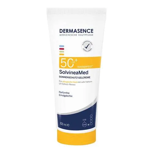 Dermasence Solvineamed Sonnensch.Gelcreme Lsf 50 + , 200 ml