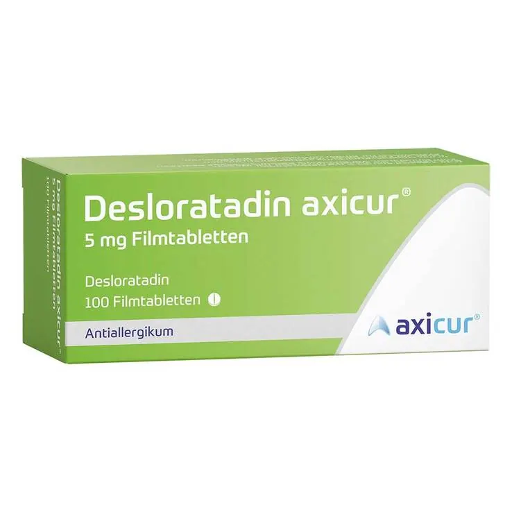 Desloratadin axicur 5 mg Filmtabletten, 100 St