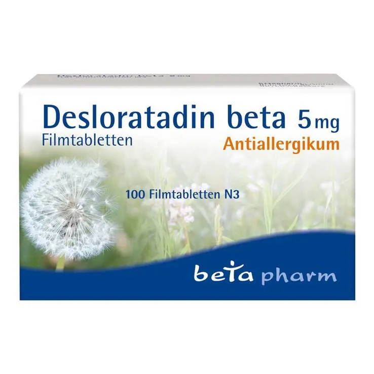 Desloratadin beta 5 mg Filmtabletten, 100 St