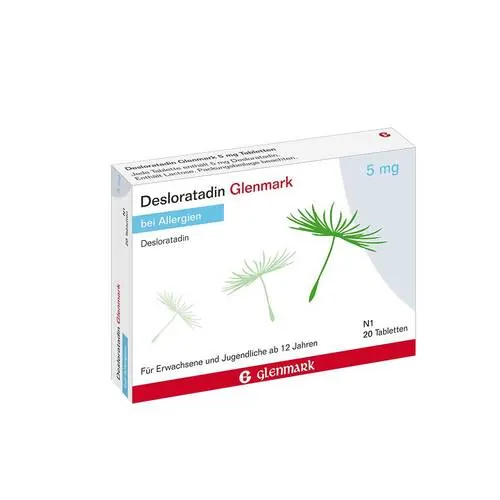 Desloratadin Glenmark 5 mg Tabletten, 20 St