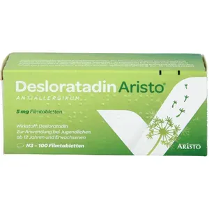 DESLORATADINAristo5mgFilmtabletten100St