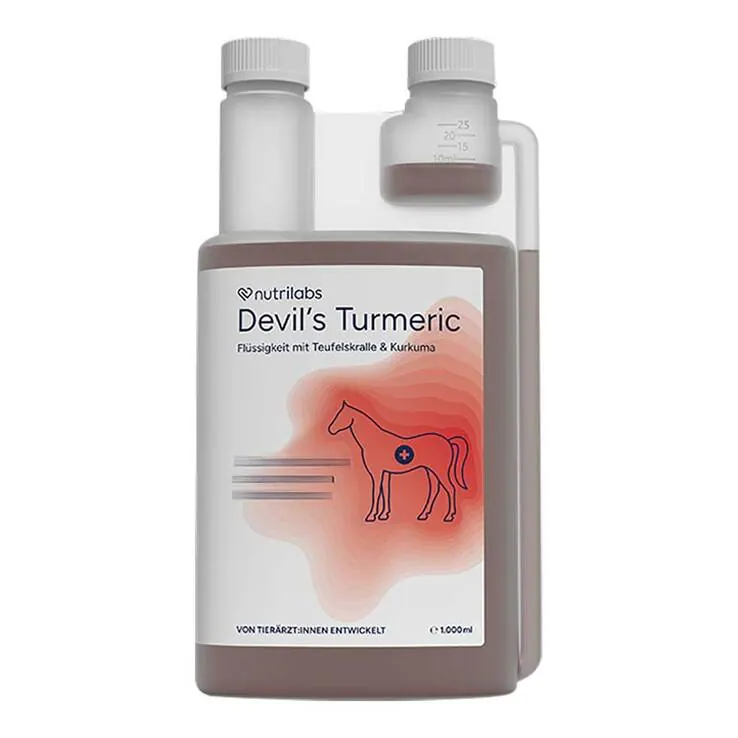 Devil`s Turmeric flüssig für Pferde, 1 l