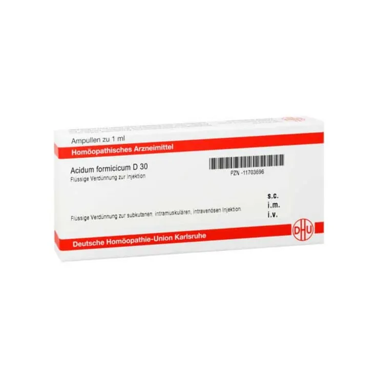 DHU Acidum formicicum D 30 Ampullen, 8X1 ml