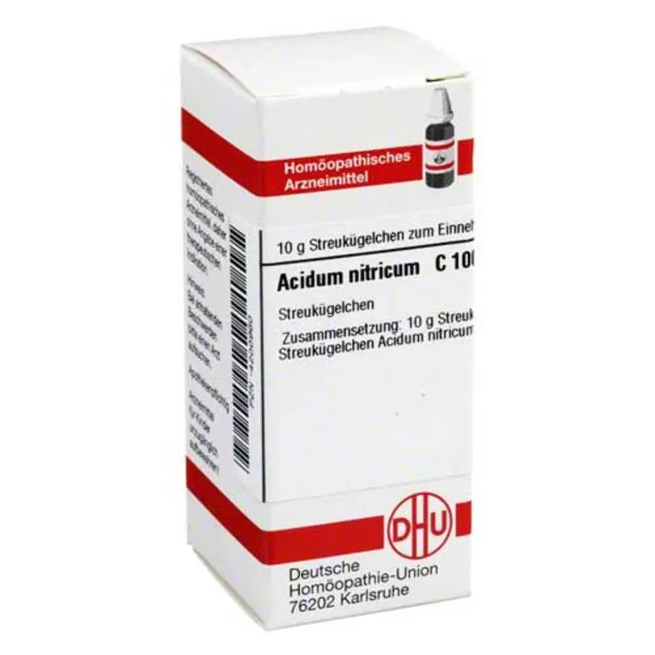 DHU Acidum nitricum C 1000 Globuli, 10 g
