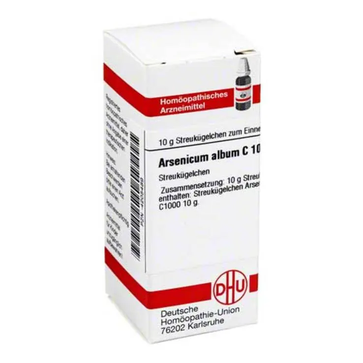DHU Arsenicum album C 1000 Globuli, 10 g