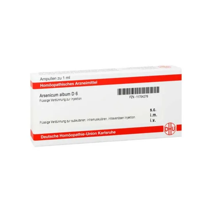 DHU Arsenicum album D 6 Ampullen, 8X1 ml