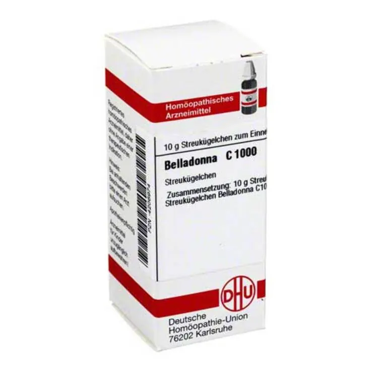 DHU Belladonna C 1000 Globuli, 10 g