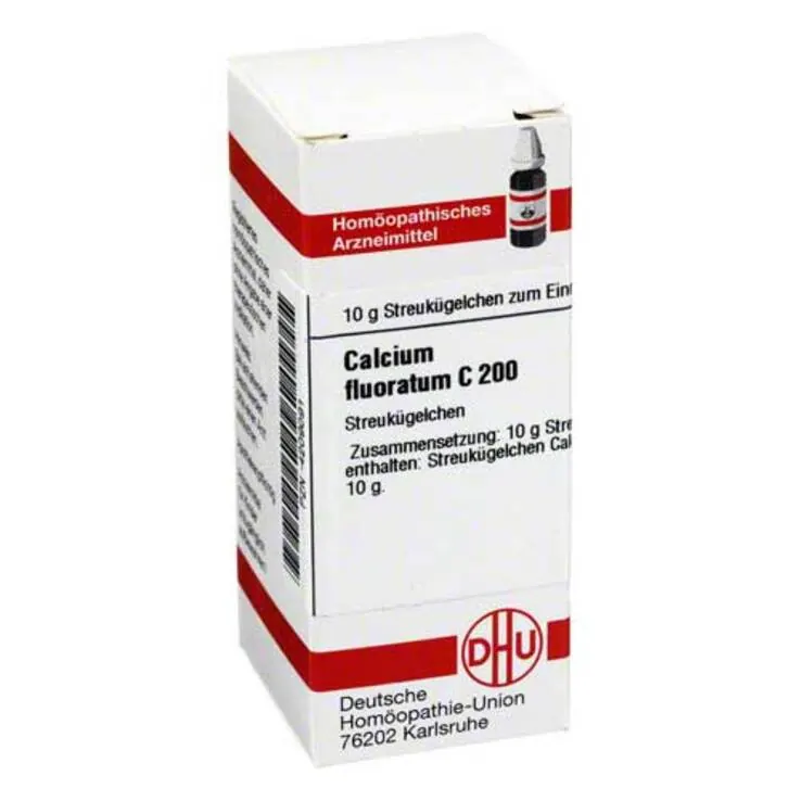 DHU Calcium fluoratum C 200 Globuli, 10 g