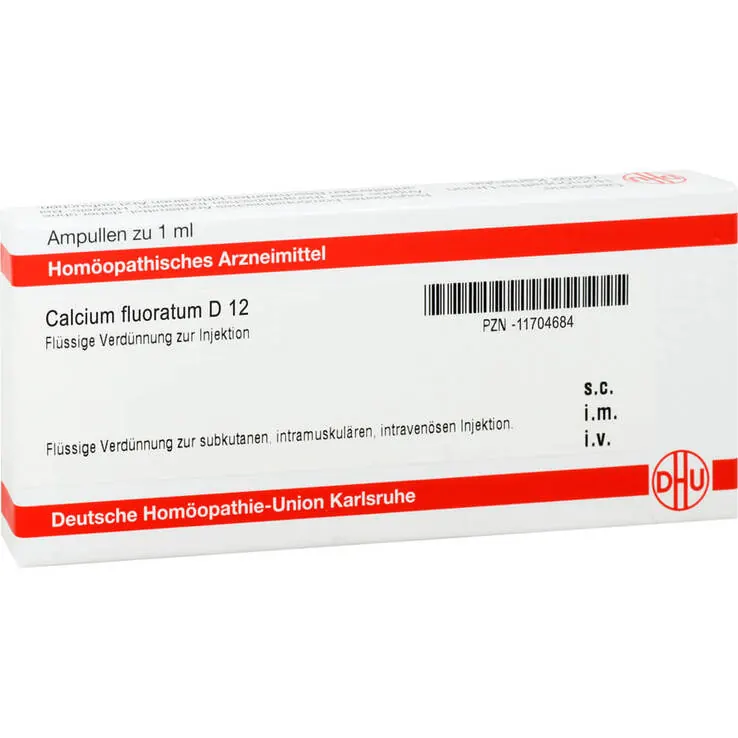 DHU Calcium fluoratum D 12 Ampullen, 8X1 ml
