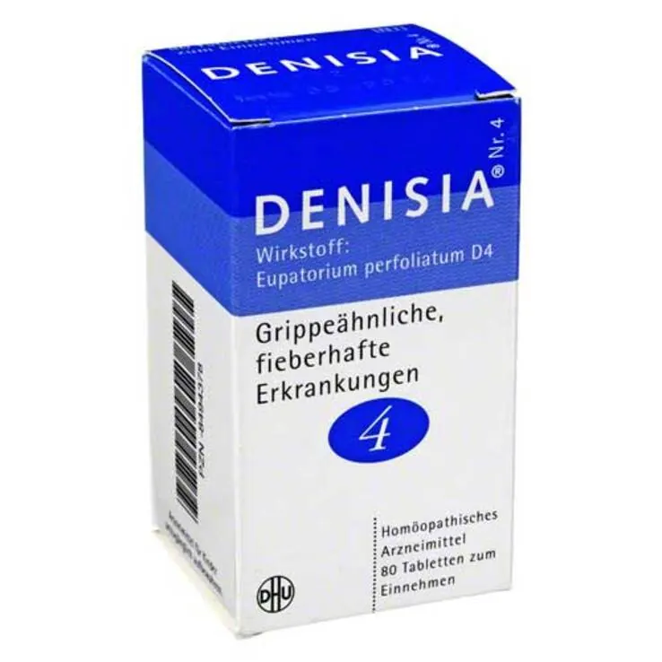 DHU Denisia 4 grippeähnliche Krankheiten Tabletten, 80 St