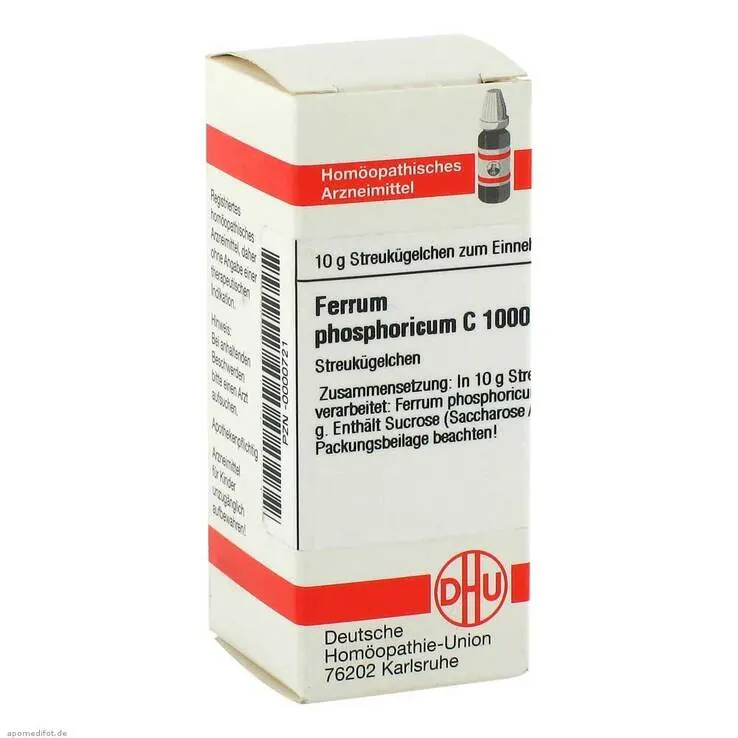 DHU Ferrum phosphoricum C 1000 Globuli, 10 g