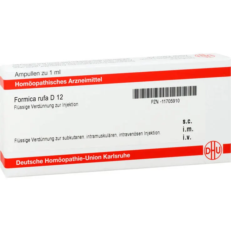 DHU Formica rufa D 12 Ampullen, 8X1 ml