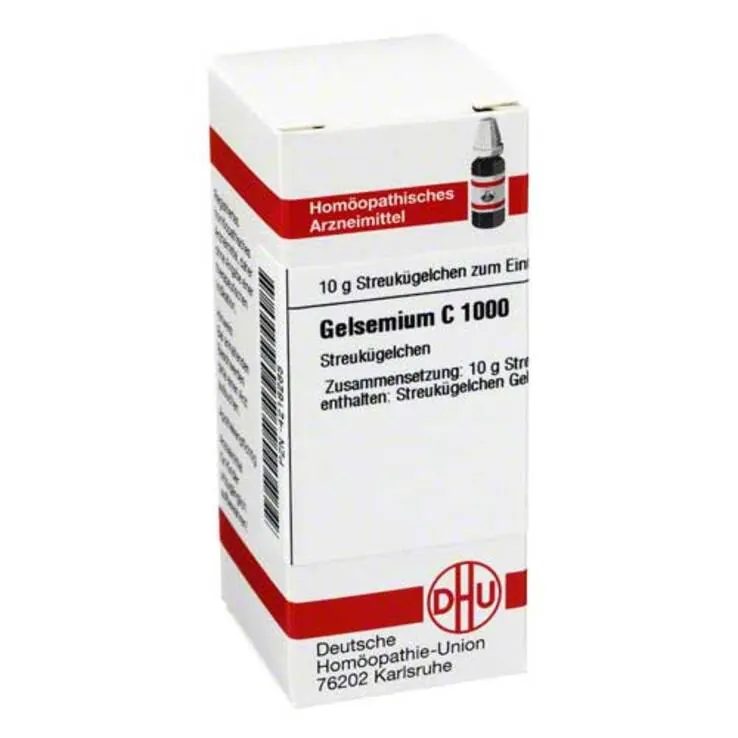 DHU Gelsemium C 1000 Globuli, 10 g