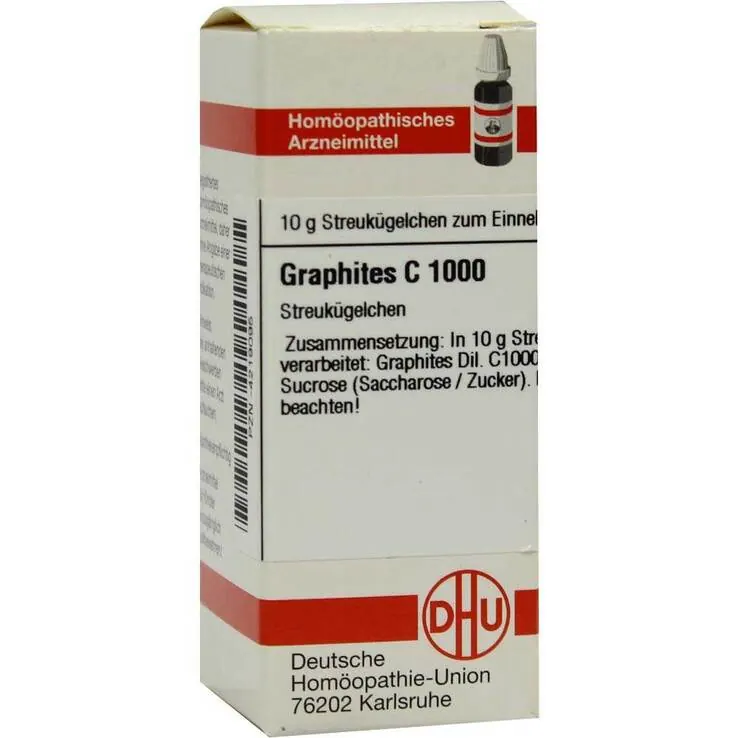 DHU Graphites C 1000 Globuli, 10 g