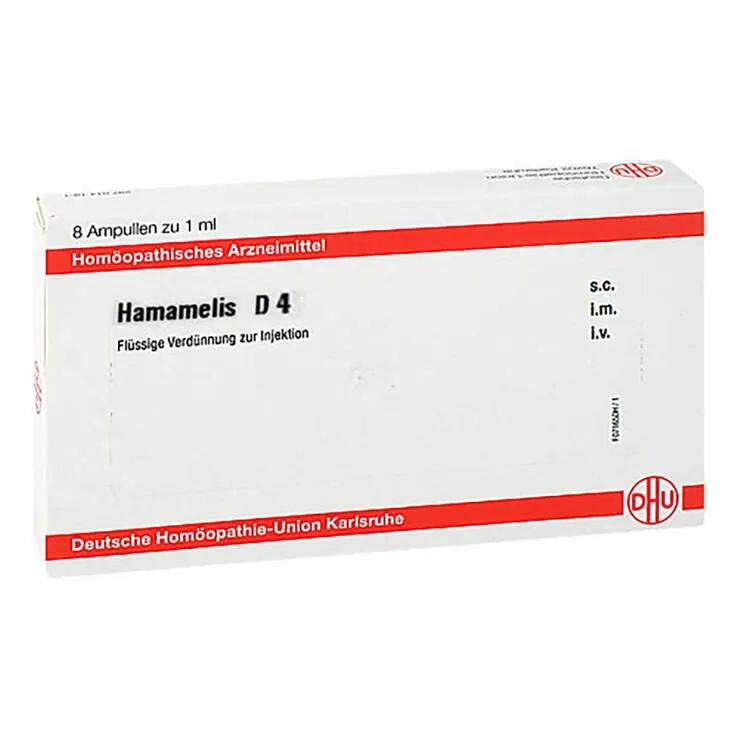 DHU Hamamelis D 4 Ampullen, 8X1 ml