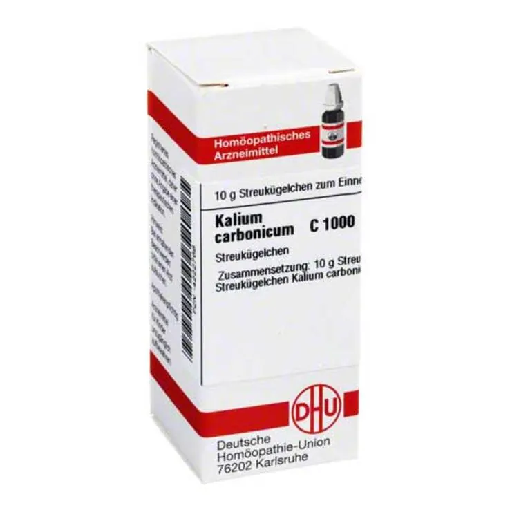 DHU Kalium carbonicum C 1000 Globuli, 10 g