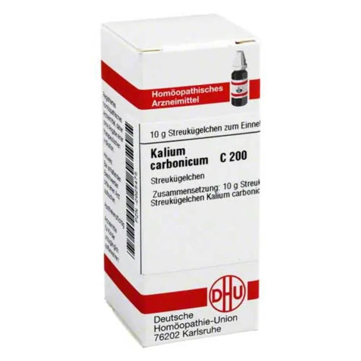 DHU Kalium carbonicum C 200 Globuli, 10 g